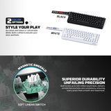 FANTECH ATOM HE68 MK811, High‑Precision Magnetic‑Switch Mechanical Keyboard, 8K Polling, 0.01mm Accuracy