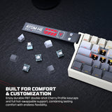 FANTECH ATOM Pro HE68 MK922, High Precision Magnetic Switch Keyboard, 3 Modes: Bluetooth, Wireless & Wired, 8K Polling