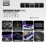 FANTECH BS163 GROOVE BAR PRO (Wired & Bluetooth) RGB Gaming Speaker, 10W + Built-in Microphone