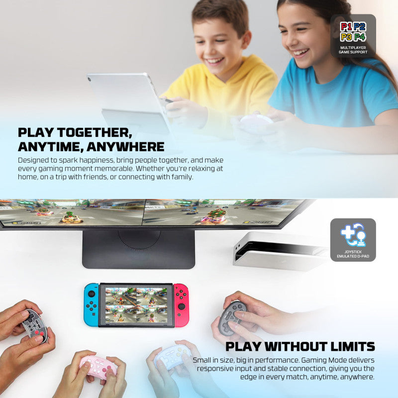 FANTECH EOS Mini WGP17: The Universal Wireless Pocket Gamepad for PC, Mobile & Switch