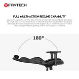 Fantech GC192 Ledare Ultimate Comfort and Heavy-Duty Gaming Chair with 3D Armrests, Extreme Stability, Primastitch Grey