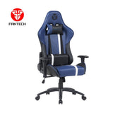 Fantech GC194 Ergonomic Gaming Chair with 2D Armrests, Extreme Stability Metal Base Blue