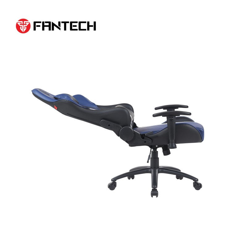 Fantech GC194 Ergonomic Gaming Chair with 2D Armrests, Extreme Stability Metal Base Blue