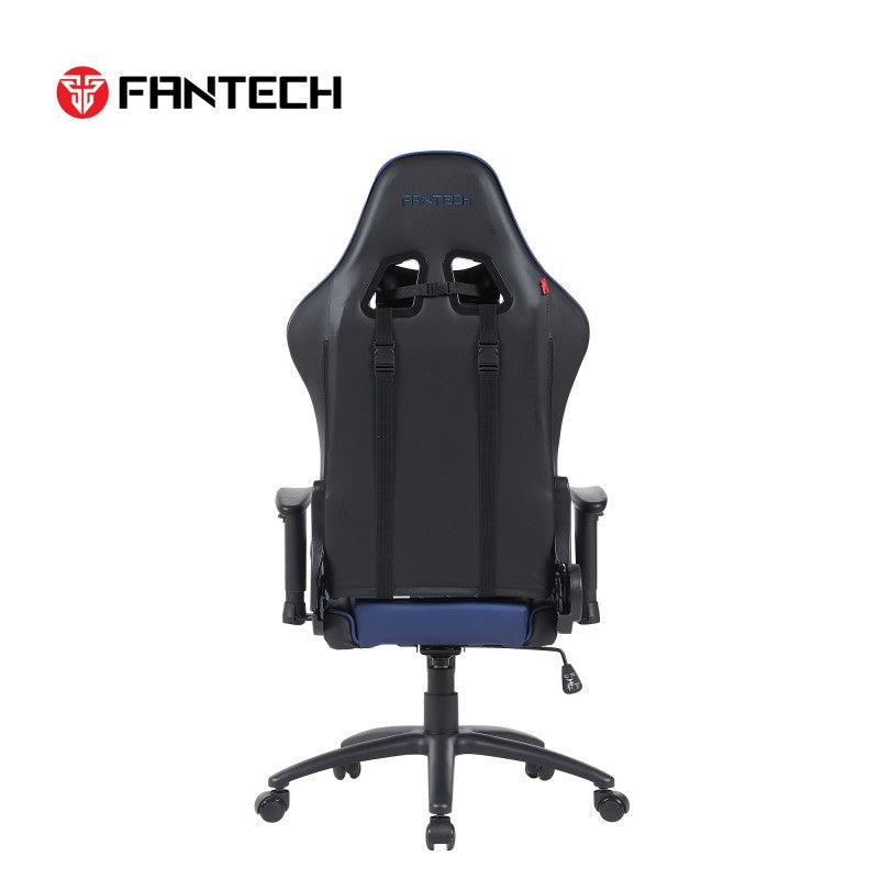 Fantech GC194 Ergonomic Gaming Chair with 2D Armrests, Extreme Stability Metal Base Blue