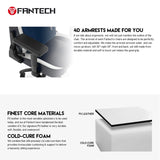 Fantech GC283 Premium Quality Chair, Engineered for Excellence, Unmatched Comfort & Durability, 4D Armrests Crimson Red