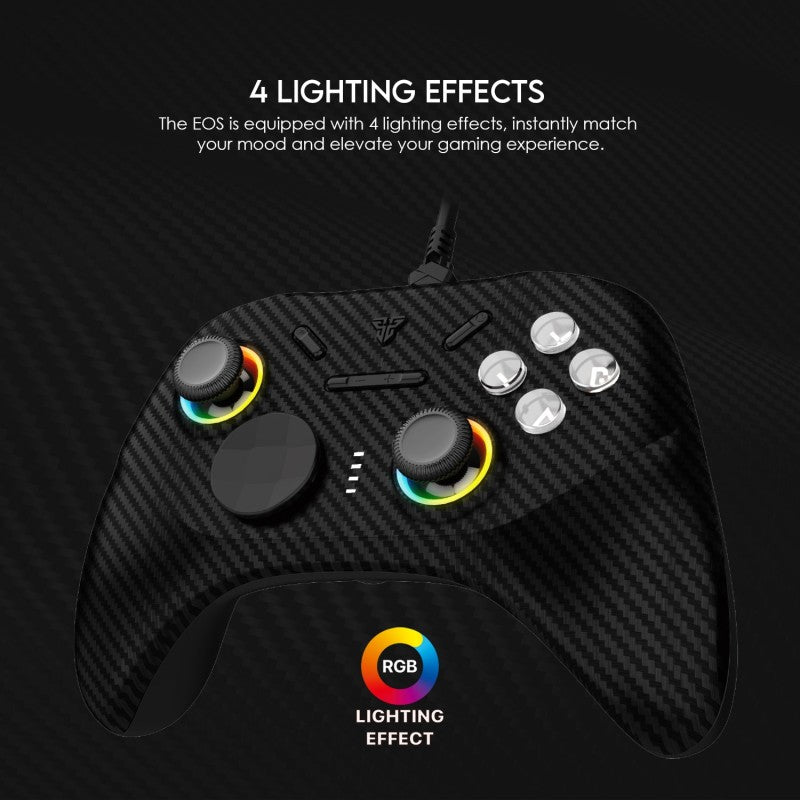 Fantech GP15 VEGA: USB Wired Gaming Controller, 12buttons with 4 Lightning Effect