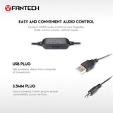 Fantech GS205 HELLSCREAM: USB Powered Gaming & Music Speaker with RGB Lighting