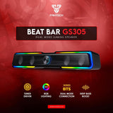 Fantech GS305 BEAT BAR Dual Mode (Wired & Bluetooth) RGB Gaming Speaker, 6W 2" tuned Drive, Deep Bass Boost
