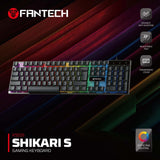 Fantech K515S SHIKARI S, RGB Lighting, Wired Gaming Keyboard