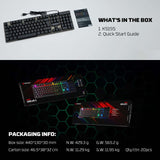 Fantech K515S SHIKARI S, RGB Lighting, Wired Gaming Keyboard