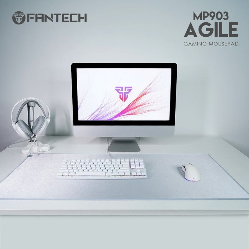 Fantech MP903 AGILE, Gaming and Office Mousepad, XX-Large Size: 90cmx40cmx0.3cm, Gray