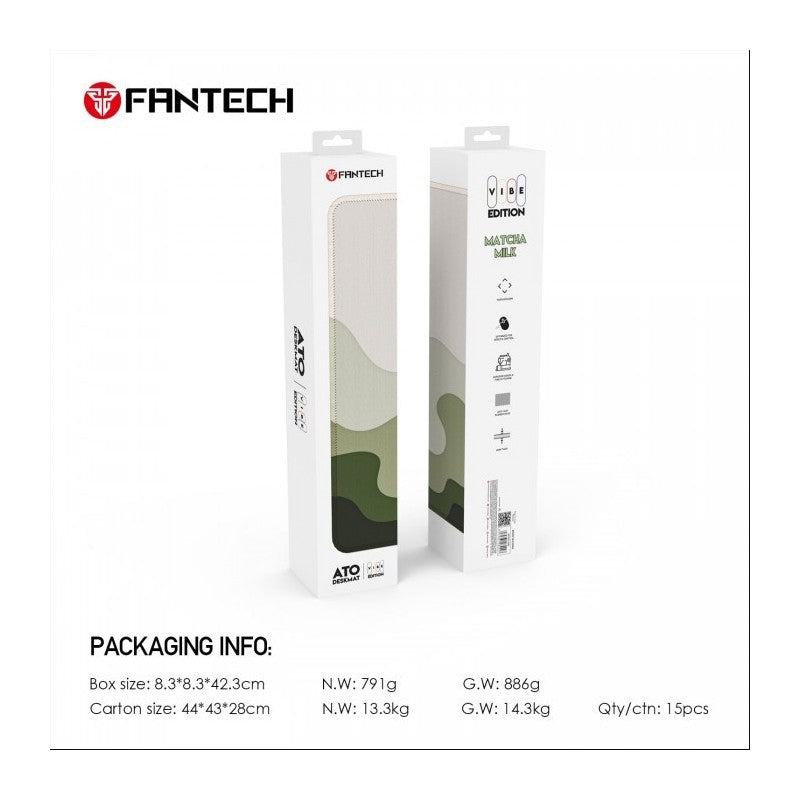 Fantech MP905 Matcha Milk, Gaming and Office Mousepad, XX-Large Size: 90cmx40cmx0.4cm