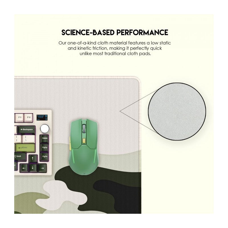 Fantech MP905 Matcha Milk, Gaming and Office Mousepad, XX-Large Size: 90cmx40cmx0.4cm