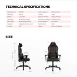FANTECH NeoArc Pro GC284P Luxury PU Leather, Magnetic Memory Foam & Lumbar Support, Ultimate Comfort Fully Adjustable Features
