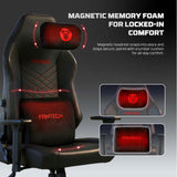 FANTECH NeoArc Pro GC284P Luxury PU Leather, Magnetic Memory Foam & Lumbar Support, Ultimate Comfort Fully Adjustable Features