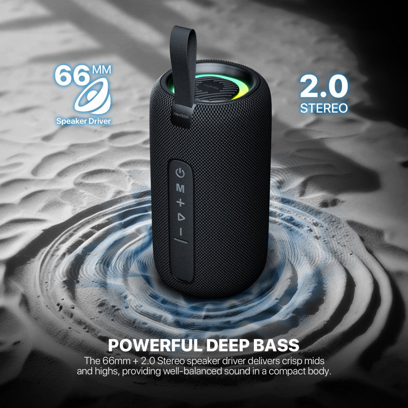 FANTECH NERABOX BS159 Wireless Speaker Bluetooth 5.4, 10W RMS, TWS Mode, USB, AUX & TF Support, Built-in Battery