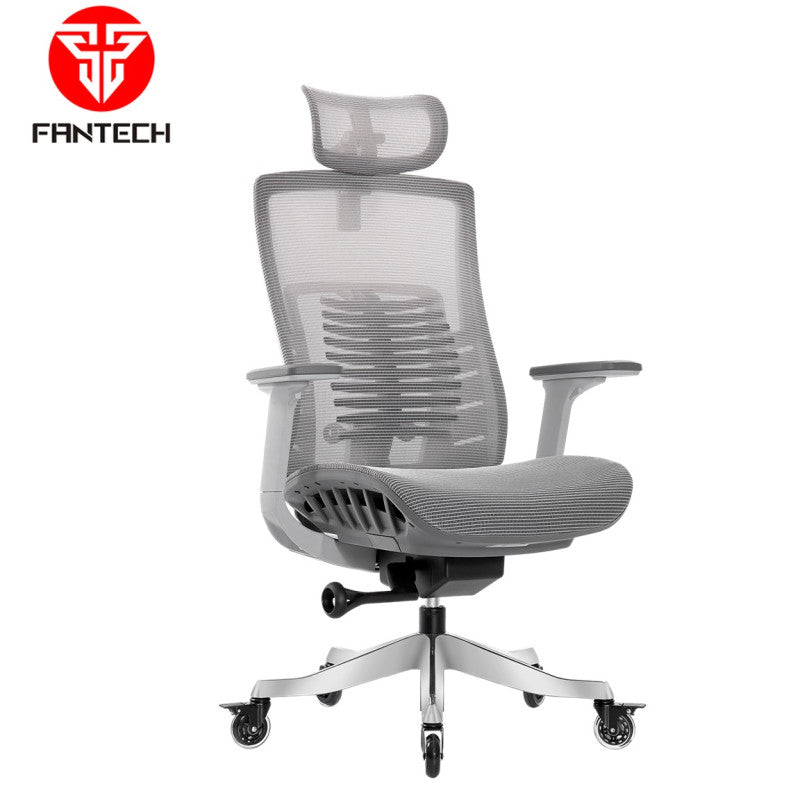 Fantech OC1 PRO Professional Ergonomic Chair for All-Day Work Comfort Gray