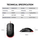 Fantech P31 Gaming Combo 3in1: Keyboard + Mouse + Mousepad, RGB Lighting, Your Complete Gaming Setup