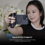FANTECH SS141 SELFIE STICK: Pocket-Sized Mini Quadripod Stand, Bluetooth Remote, Adjustable Height (11.7 cm to 41 cm)