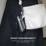 FANTECH SS141 SELFIE STICK: Pocket-Sized Mini Quadripod Stand, Bluetooth Remote, Adjustable Height (11.7 cm to 41 cm)