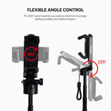 FANTECH SS141 SELFIE STICK: Pocket-Sized Mini Quadripod Stand, Bluetooth Remote, Adjustable Height (11.7 cm to 41 cm)