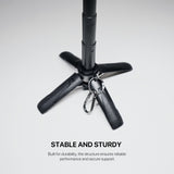 FANTECH SS141 SELFIE STICK: Pocket-Sized Mini Quadripod Stand, Bluetooth Remote, Adjustable Height (11.7 cm to 41 cm)