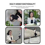 FANTECH SS141 SELFIE STICK: Pocket-Sized Mini Quadripod Stand, Bluetooth Remote, Adjustable Height (11.7 cm to 41 cm)