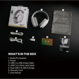 Fantech STUDIO PRO WHG03P, Premium Wireless Headset, 4 Mode: Wired USB port, Bluetooth, Wireless Strikespeed & 3.5mm jack