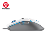 Fantech VX7 CRYPTO, Advanced Sensor 8000DPI, RGB Lighting, Wired Gaming Mouse (White)