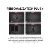 Fantech VX7 CRYPTO, Advanced Sensor 8000DPI, RGB Lighting, Wired Gaming Mouse
