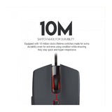 Fantech VX7 CRYPTO, Advanced Sensor 8000DPI, RGB Lighting, Wired Gaming Mouse