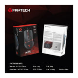 Fantech VX7 CRYPTO, Advanced Sensor 8000DPI, RGB Lighting, Wired Gaming Mouse