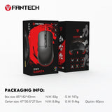 Fantech VX9 KANATA, 3600DPI, RGB Lighting, Basic Wired Gaming Mouse
