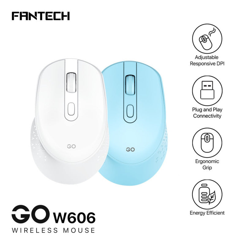 FANTECH W606 GO: Productive Wireless Mouse for Everyday Tasks