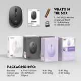 Fantech W609 GO, High-Precision 1600 DPI Wireless Productivity Mouse for Everyday Use