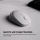 Fantech W609 GO, High-Precision 1600 DPI Wireless Productivity Mouse for Everyday Use