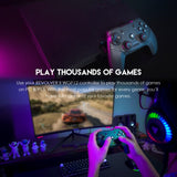 Fantech WGP12 Revolver II: Wireless 2.4GHz Gaming Controller with Buit-In Rechargeable Lithium-ion Battery