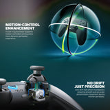 FANTECH WGP16 NOVA II Wireless Multi-Platform Gamepad – Dual Mode, Vibration, Motion Controls, 10H Battery, Black