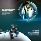 FANTECH WGP16 NOVA II Wireless Multi-Platform Gamepad – Dual Mode, Vibration, Motion Controls, 10H Battery, White