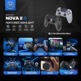 FANTECH WGP16D Nova II Wireless Controller, Multi-Platform Gaming Pad for PS5, PC & Mobile