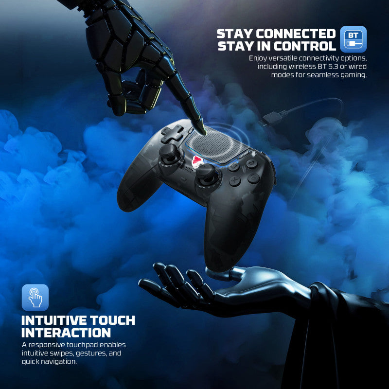 FANTECH WGP16D Nova II Wireless Controller, Multi-Platform Gaming Pad for PS5, PC & Mobile