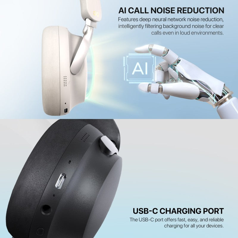 FANTECH WH07A GO VIBE: Bluetooth, - Active Noise Cancelling (ANC) WIRELESS HEADSET
