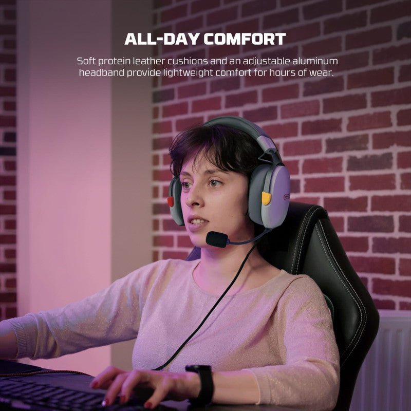 Fantech WHG06 CARBON PRO Multi-Platform Wireless Headset, QUAD Mode Connection