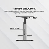 Fantech WS414 Work Station, Adjustable Height Desk with Powerful Electrical Motor and Stable Design, load up to 80KG