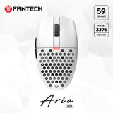 Fantech XD7 Aria GO Mouse, 3 Mode Connection Wired, Bluetooth & Wireless, 26000DPI, Ultra light weight, Built-in Battery
