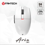 Fantech XD7 Aria GO Mouse, 3 Mode Connection Wired, Bluetooth & Wireless, 26000DPI, Ultra light weight, Built-in Battery