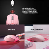 Fantech XD7 Aria GO Mouse, 3 Mode Connection Wired, Bluetooth & Wireless, 26000DPI, Ultra light weight, Built-in Battery