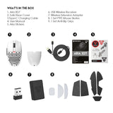 Fantech XD7 Aria GO Mouse, 3 Mode Connection Wired, Bluetooth & Wireless, 26000DPI, Ultra light weight, Built-in Battery