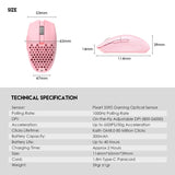 Fantech XD7 Aria GO Mouse, 3 Mode Connection Wired, Bluetooth & Wireless, 26000DPI, Ultra light weight, Built-in Battery
