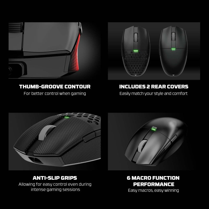 Fantech XD7E ARIA E Dual Mode Wired & Wireless Gaming Mouse with Built-in Battery